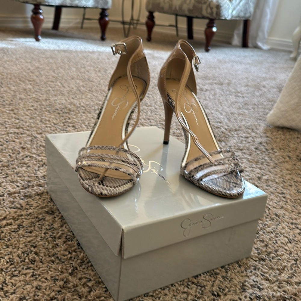 Jessica Simpson Snake Skin Heels